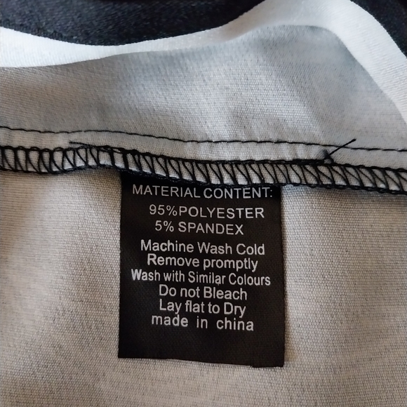 Sourpuss black & white spooky print dress - Picture 11 of 11